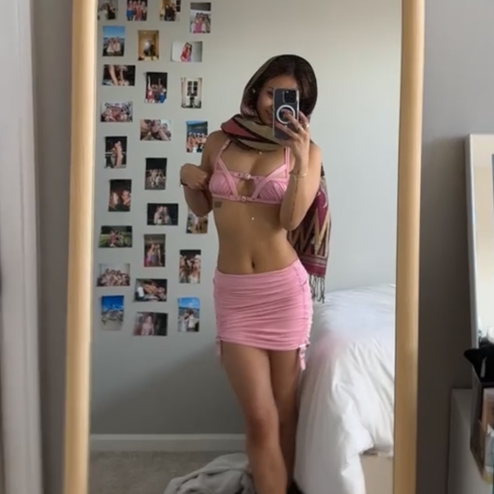 I.AM.GIA Pink Skirt Set